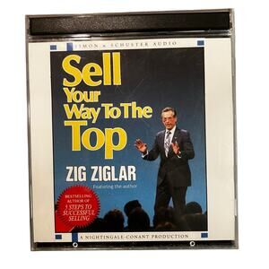 Zig Ziglar “Sell Your Way to the Top” Audio CD Set (2-Disc) — Sales Classic